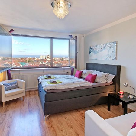 Blick über Karlsruhe - Ferienwohnung Panorama Exterior foto
