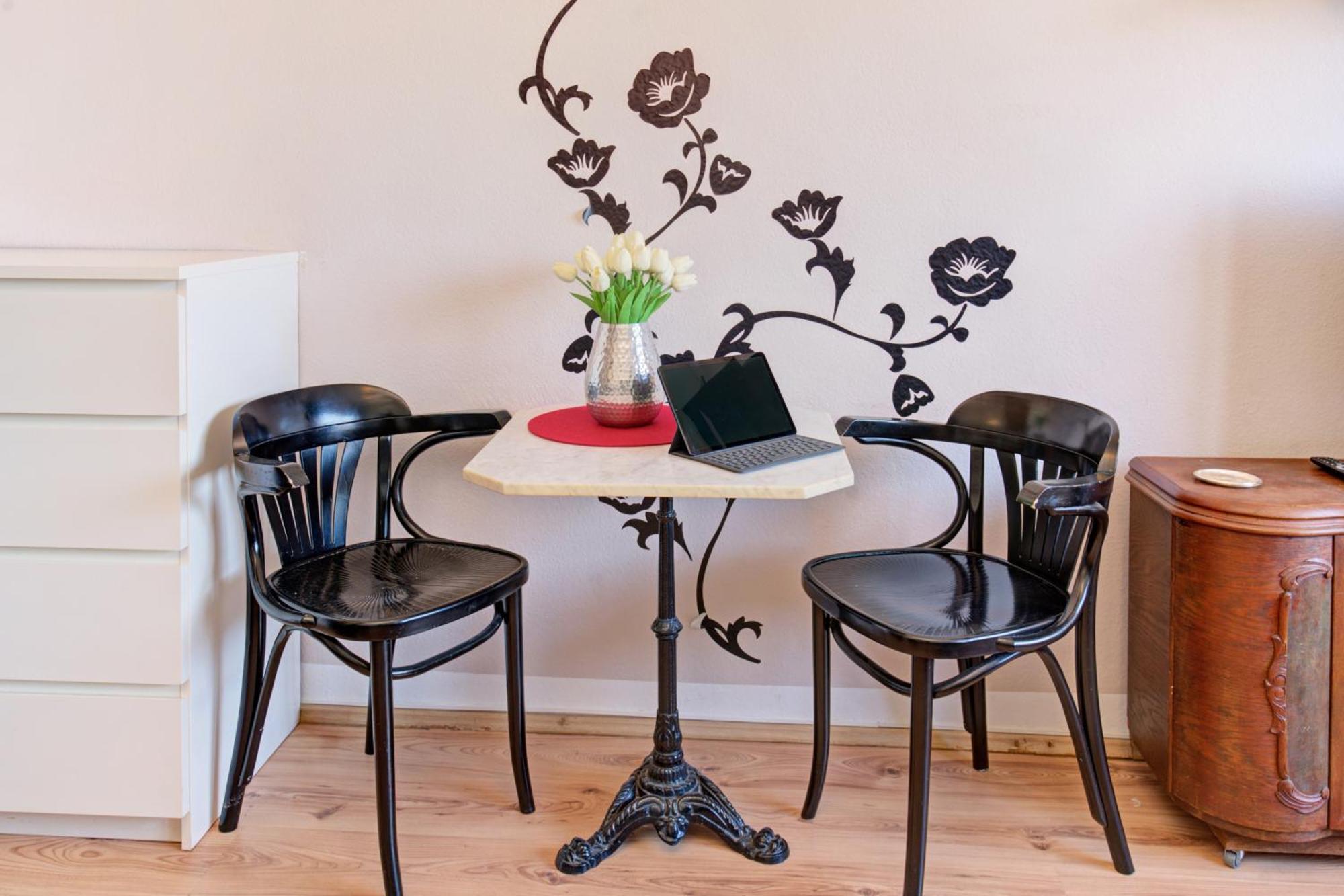 Blick über Karlsruhe - Ferienwohnung Panorama Exterior foto
