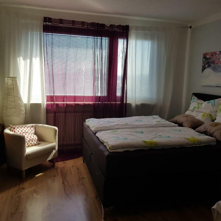 Blick über Karlsruhe - Ferienwohnung Panorama Exterior foto